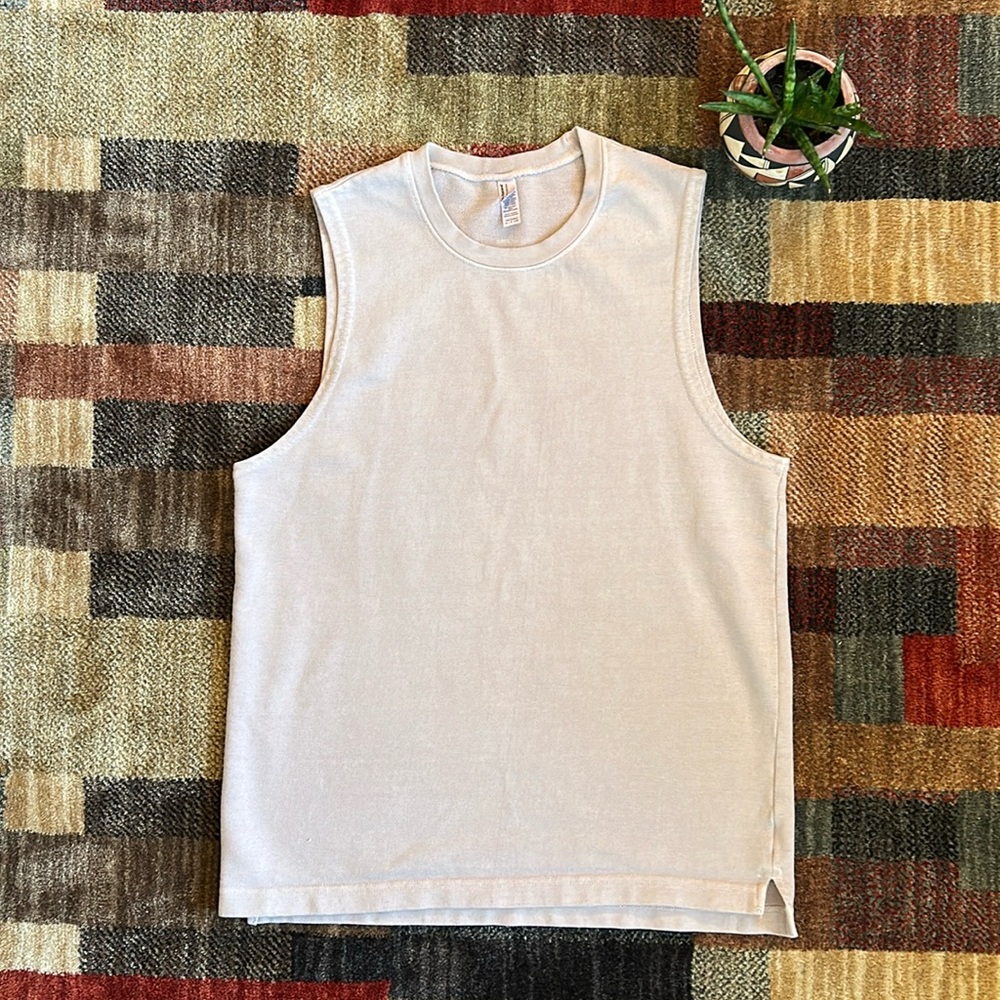 American apparel French Terry Tank size S, pale pink